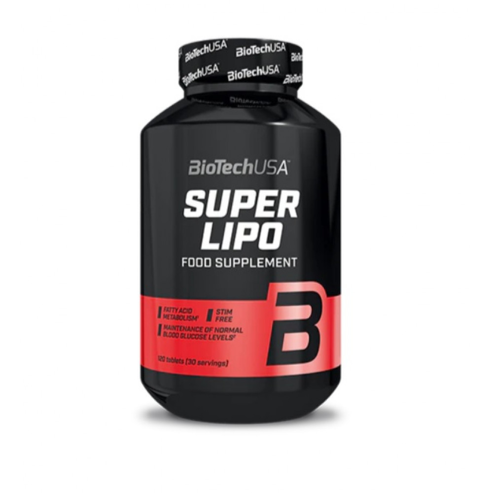 Super Lipo 120 kapslí - Biotech USA