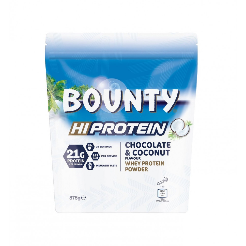 Bounty HiProtein Powder, 875 g - Mars