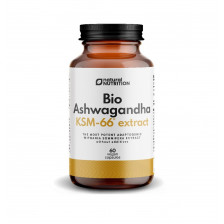 Bio Ashwagandha KSM-66 60 kapslí - Natural nutrition