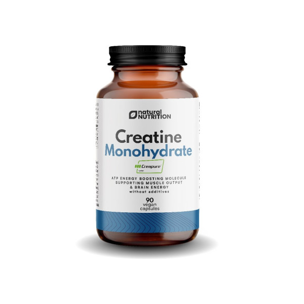 Creatine monohydrate Creapure 90 kapslí - Natural nutrition