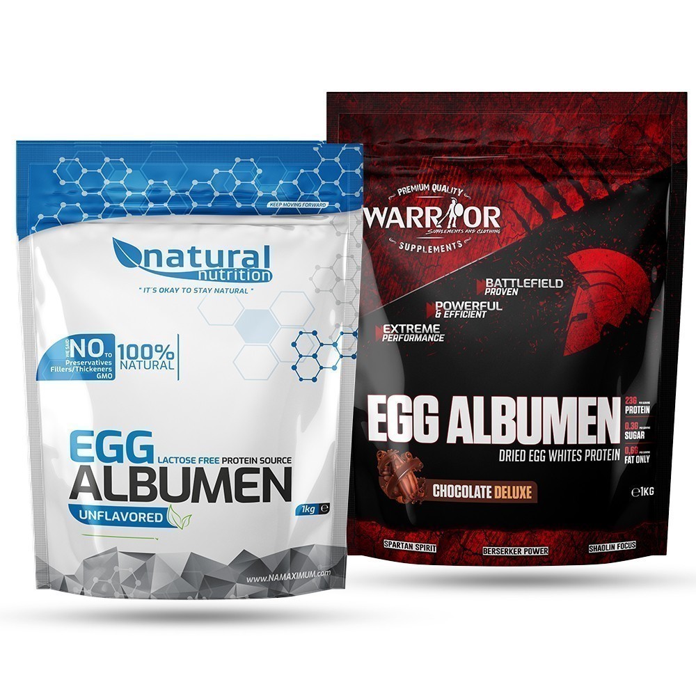 Egg Albumen - sušené vaječné bílky 1000 g - Natural nutrition
