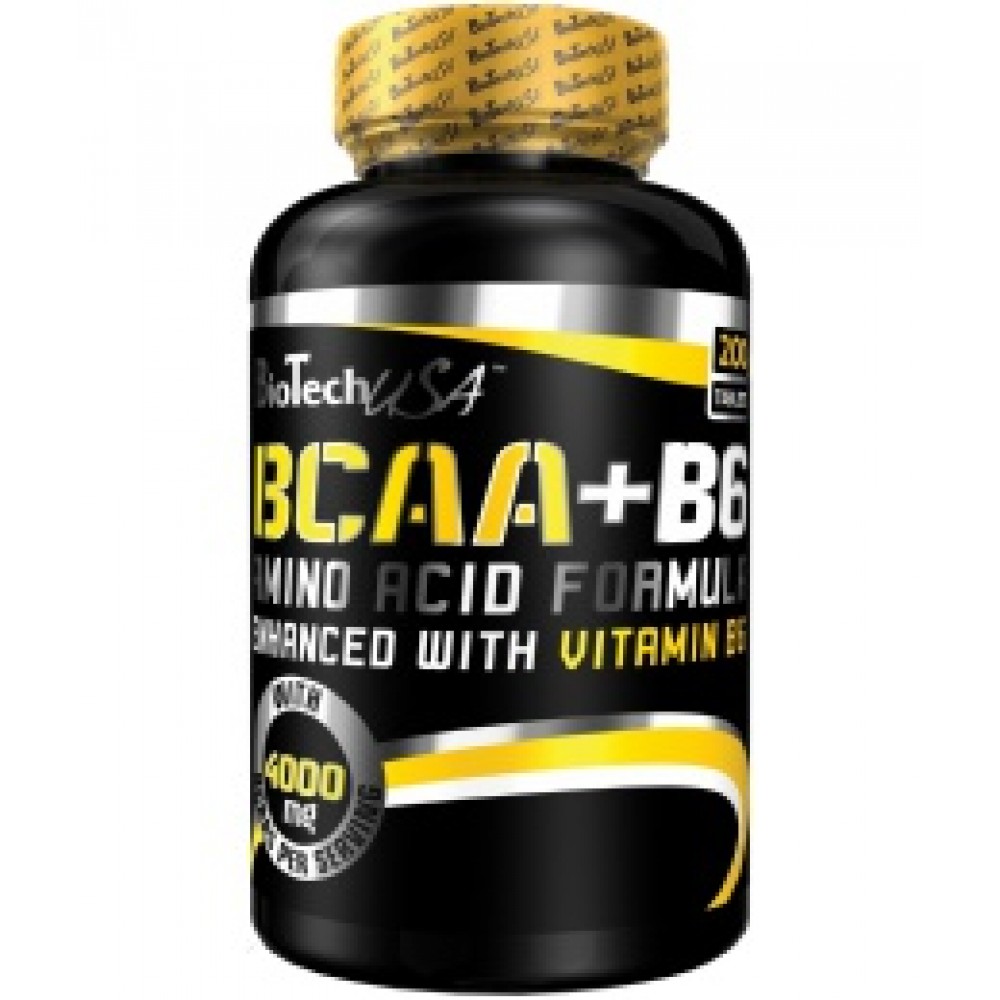 BCAA + B6 200 tablet - Biotech USA