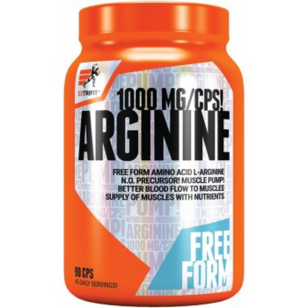 Arginine 1000 90 kapslí - Extrifit