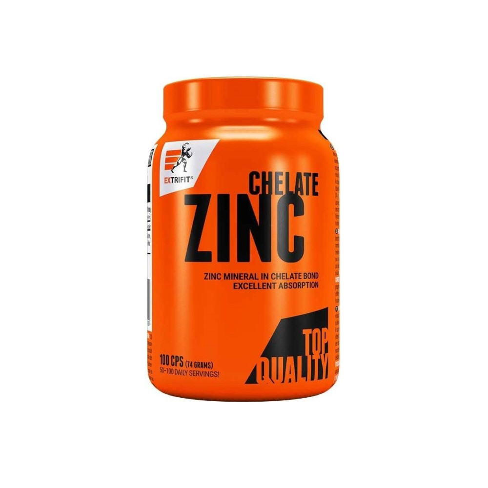 Zinc Chelate 100 kapslí - Extrifit