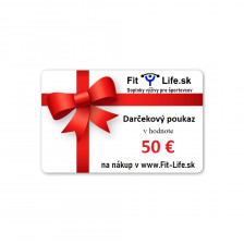 Dárkový poukaz v hodnotě 50 €