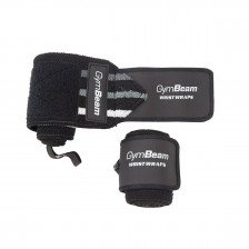Bandáže na zápěstí - černé - GymBeam
