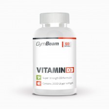 Vitamin D3 2000 IU 120 kapslí - GymBeam