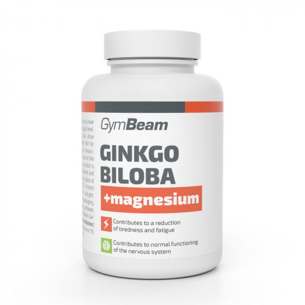 Ginkgo Biloba + Magnézium 90 kapslí - GymBeam
