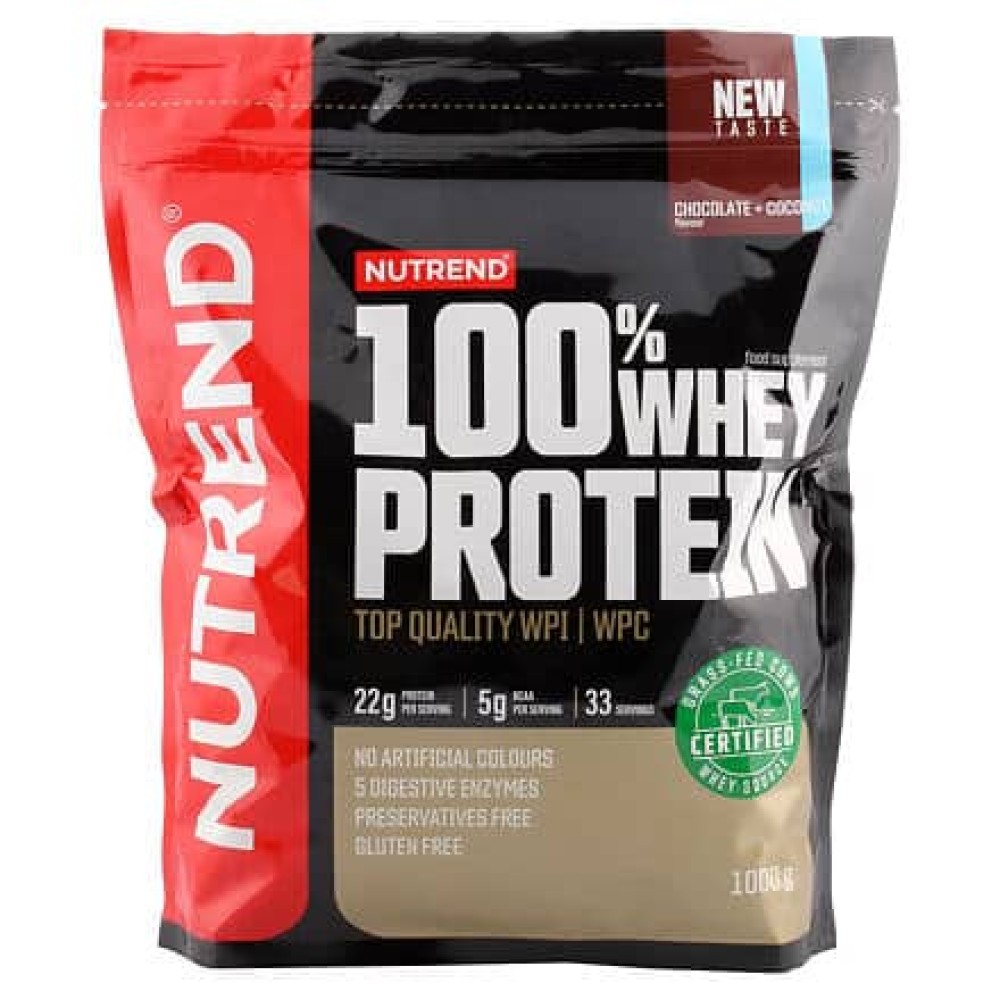 100% Whey Protein 1000 g - Nutrend
