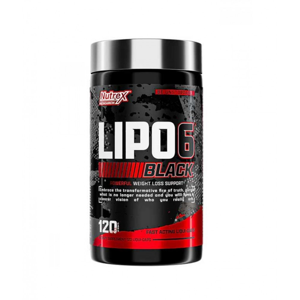 LIPO 6 BLACK 120 kapslí - Nutrex