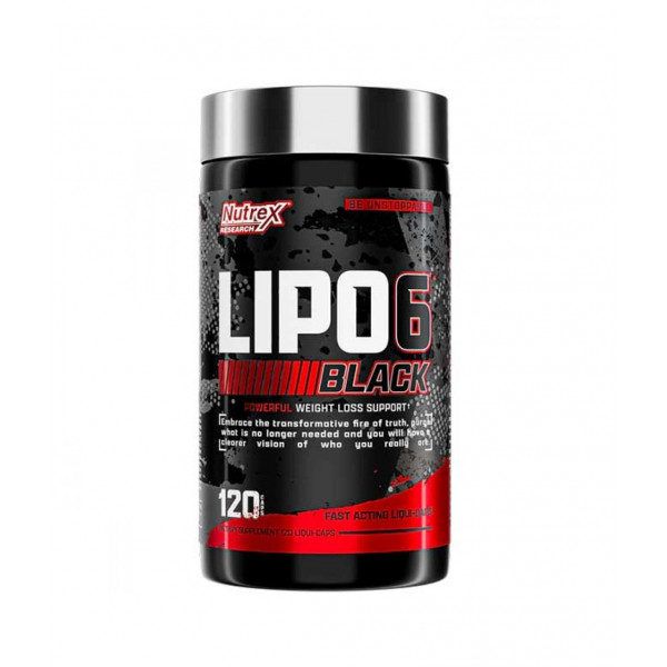 LIPO 6 BLACK 120 kapslí - Nutrex