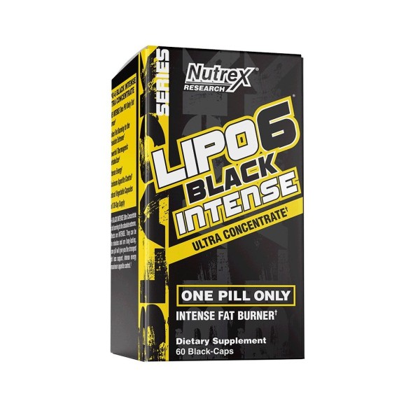 Lipo 6 Black UC Intense 60 kapslí - Nutrex