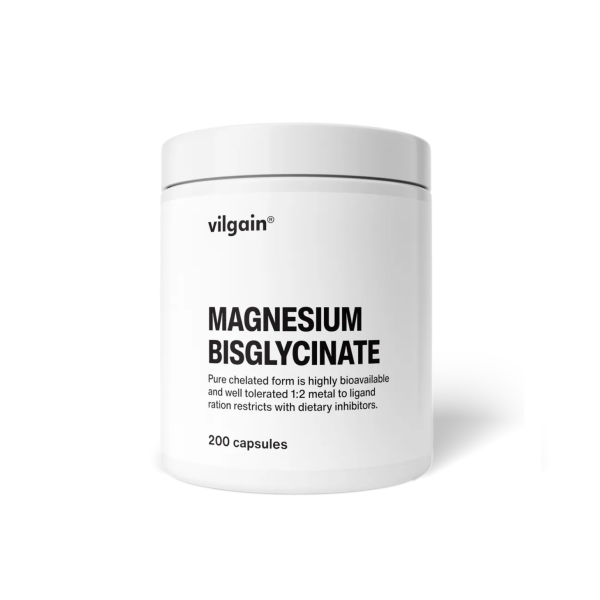 Hořčík bisglycinát 200 kapslí - Vilgain
