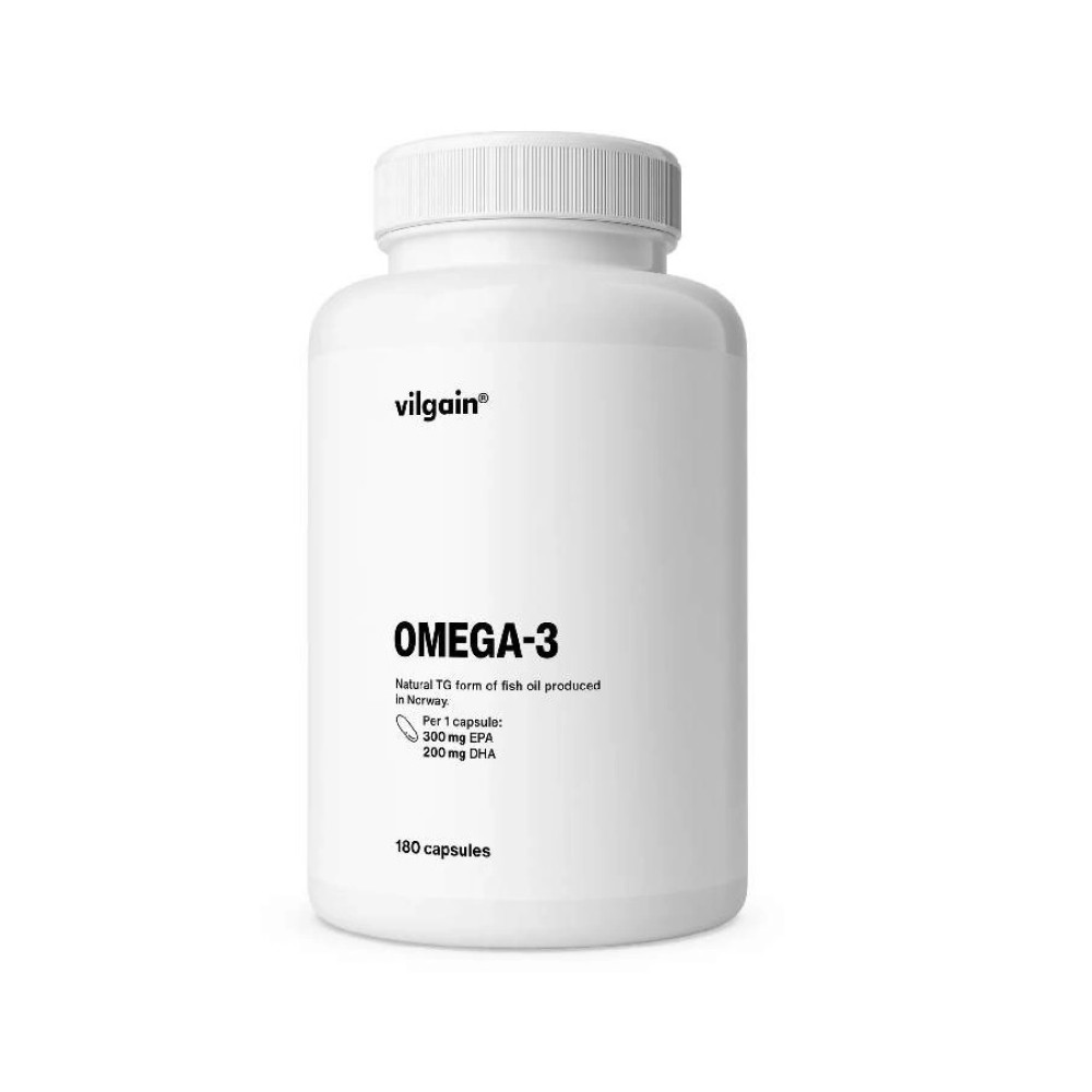 Omega-3 – 180 kapslí - Vilgain