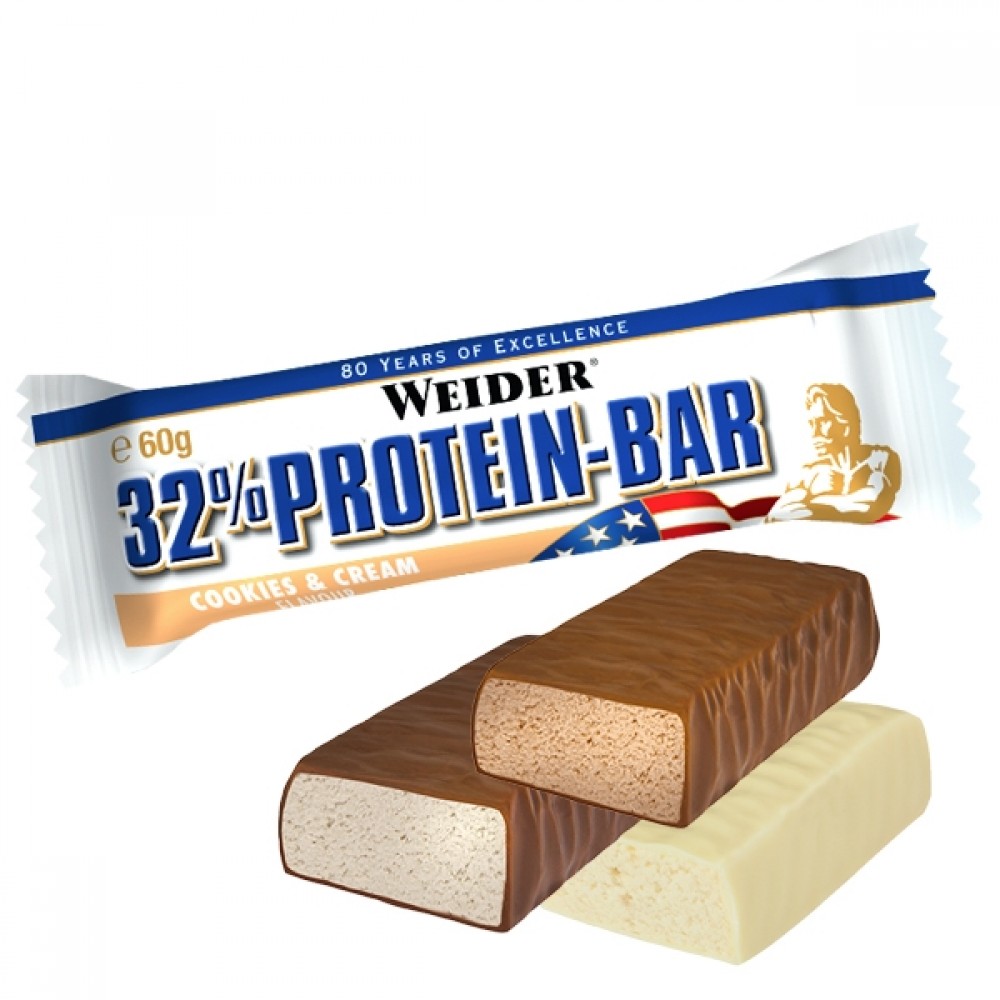 32% Protein Bar 60g - Weider